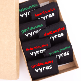 Kojinių komplektas  "Tiesiog tobulas vyras"