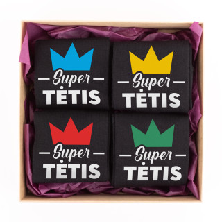 Kojinių rinkinys "Super Tėtis"