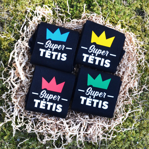 Kojinių rinkinys "Super Tėtis" Kojinių rinkinys "Super Tėtis"