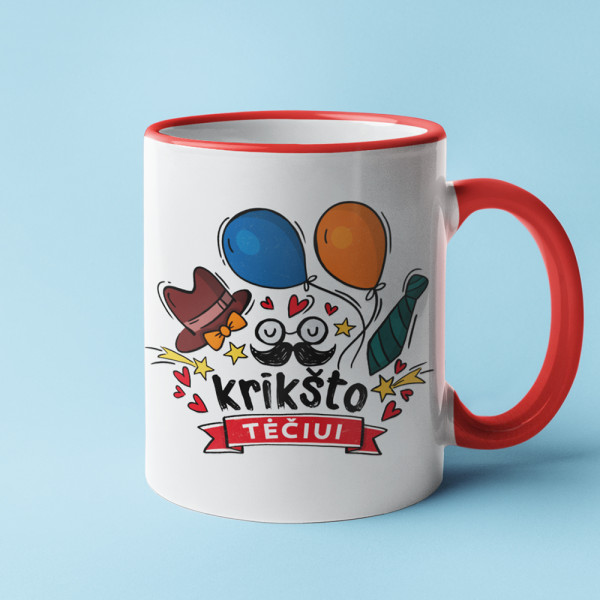 Puodelis "Krikšto tėčiui" Puodelis "Krikšto tėčiui"