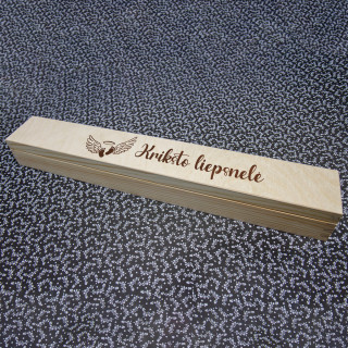 Krikšto žvakės dėžutė "Krikšto liepsnelė"