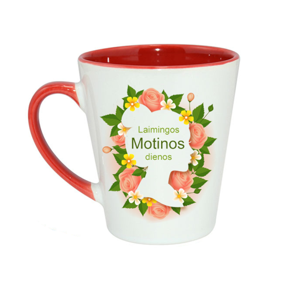 Latte puodelis "Laimingos Motinos dienos" Latte puodelis "Laimingos Motinos dienos"
