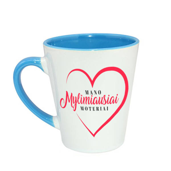 Latte puodelis "Mylimiausiai moteriai" Latte puodelis "Mylimiausiai moteriai"