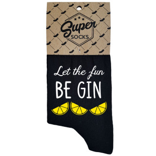 Moteriškos kojinės „Let the fun BE GIN“
