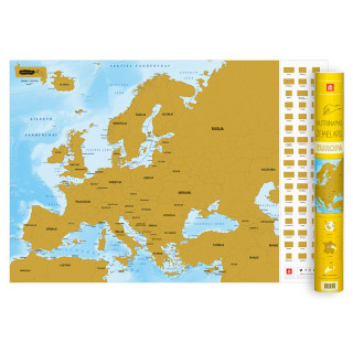 Nutrinamas EUROPOS žemėlapis lietuvių kalba