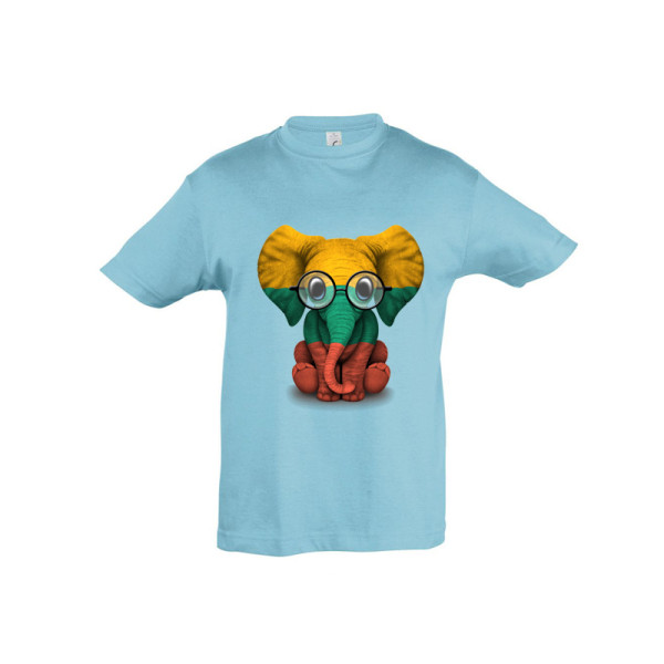Vaikiški marškinėliai "Lithuanian baby elephant"