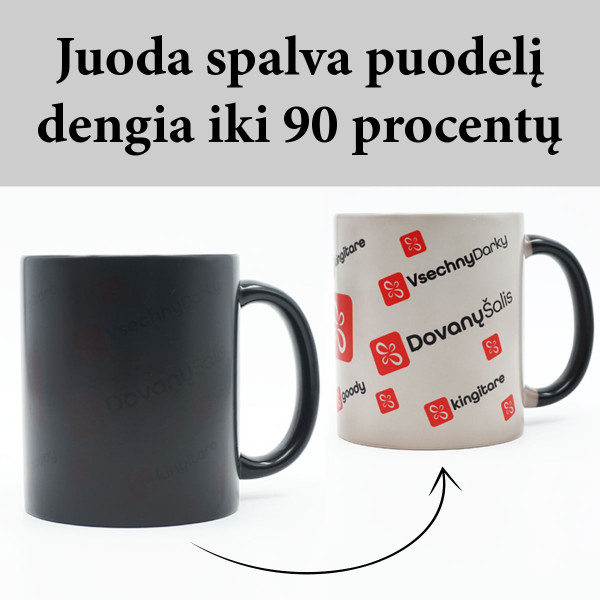 Magiškas puodelis su Jūsų pasirinkta nuotrauka Magiškas puodelis su Jūsų pasirinkta nuotrauka