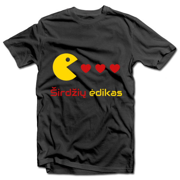 Marškinėliai "Širdžių ėdikas"