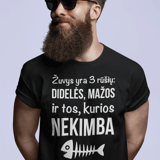 Marškinėliai "3 rušių žuvys"