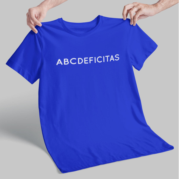Marškinėliai "ABCDeficitas"