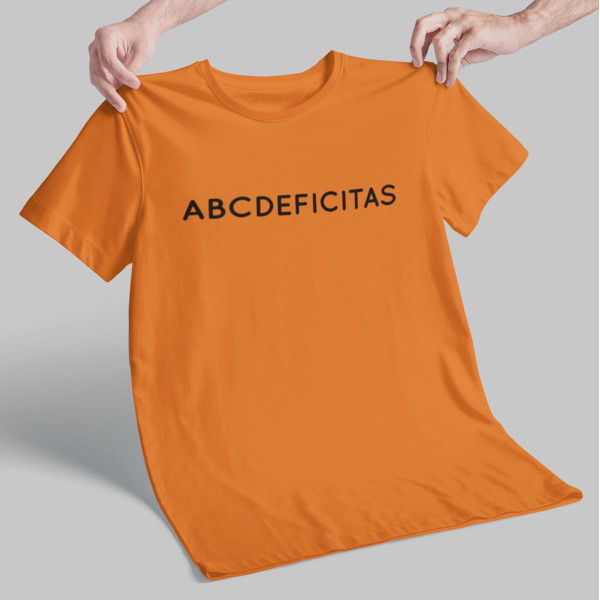 Marškinėliai "ABCDeficitas"