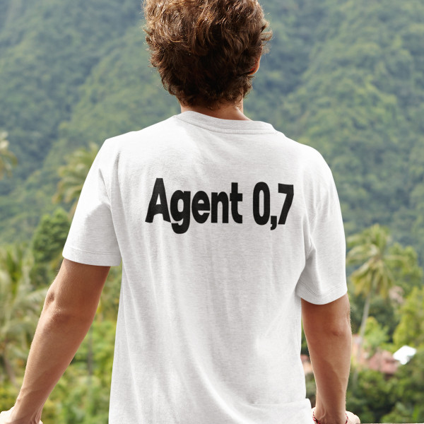 Marškinėliai "Agent 0,7"
