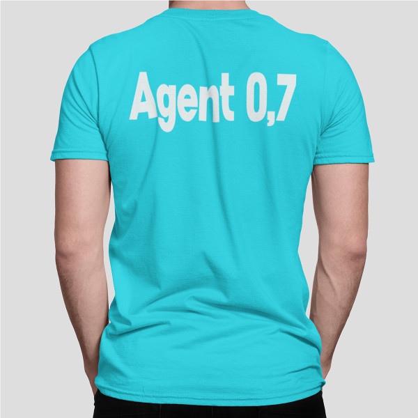 Marškinėliai "Agent 0,7"