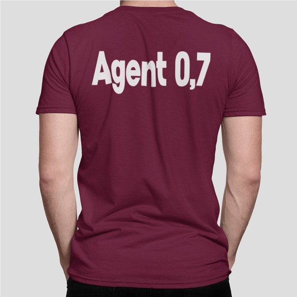 Marškinėliai "Agent 0,7"