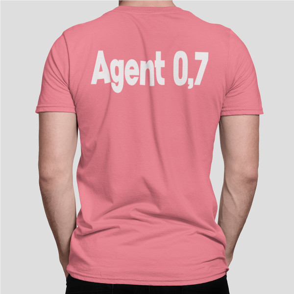 Marškinėliai "Agent 0,7"