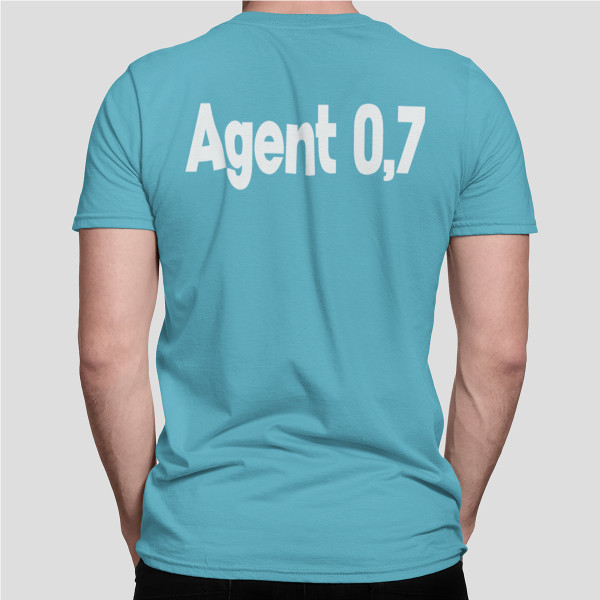 Marškinėliai "Agent 0,7"