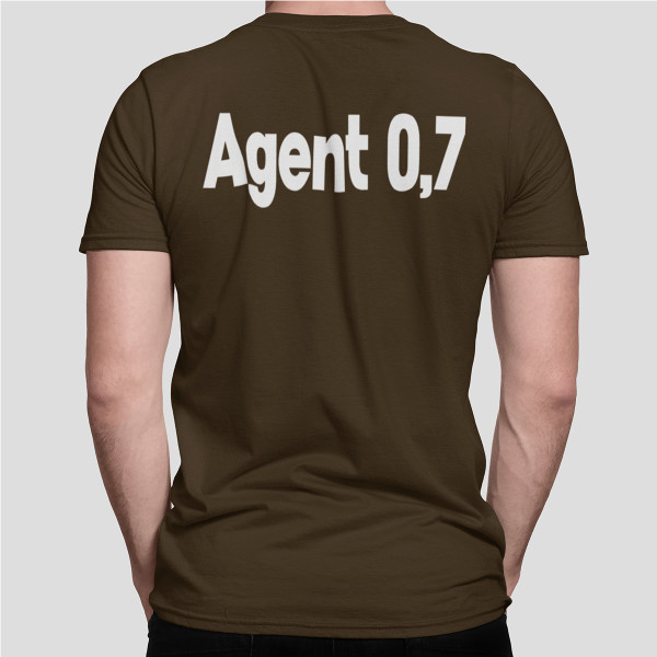 Marškinėliai "Agent 0,7"