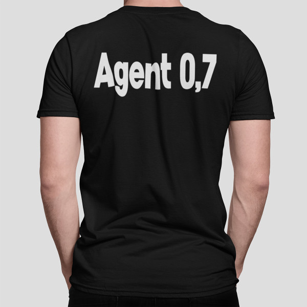 Marškinėliai "Agent 0,7"