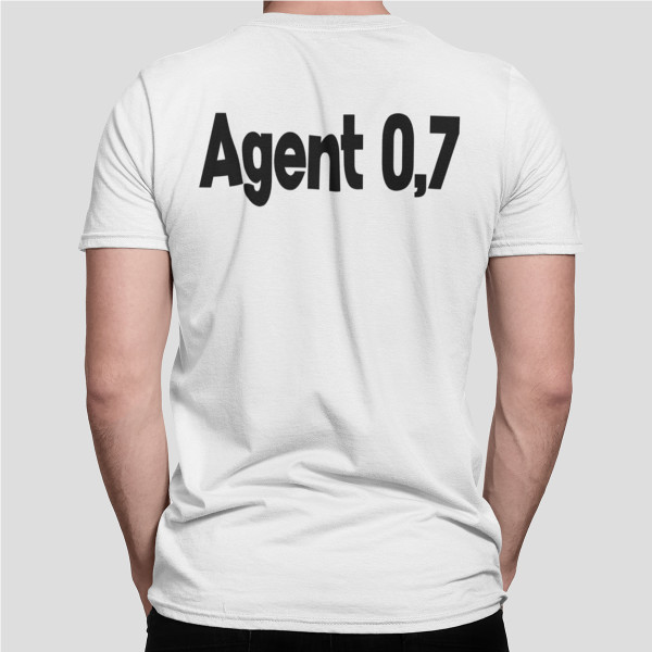 Marškinėliai "Agent 0,7"