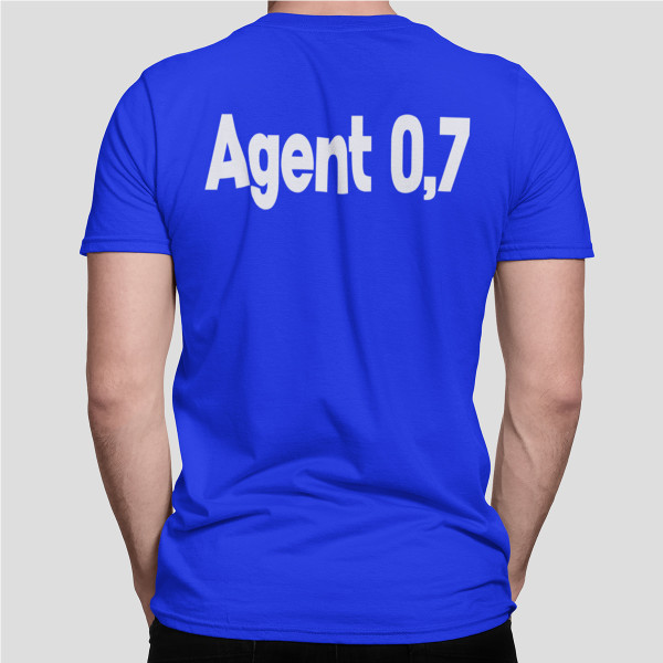 Marškinėliai "Agent 0,7"