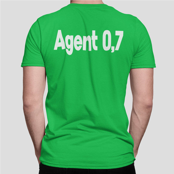 Marškinėliai "Agent 0,7"