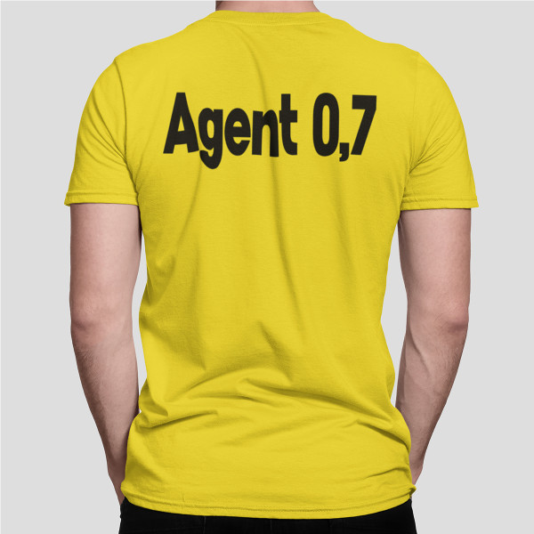 Marškinėliai "Agent 0,7"
