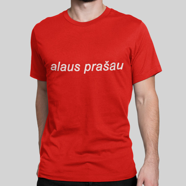 Marškinėliai "Alaus prašau"