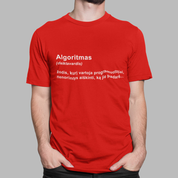 Marškinėliai "Algoritmas"