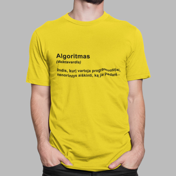 Marškinėliai "Algoritmas"