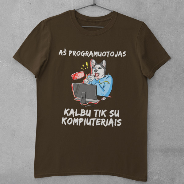 Marškinėliai "Aš esu programuotojas"