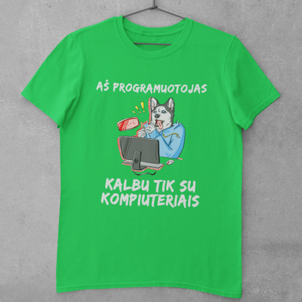 Marškinėliai "Aš esu programuotojas"