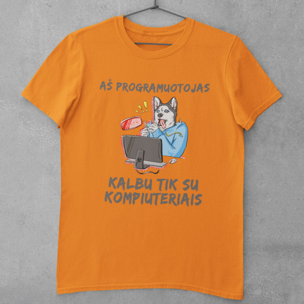 Marškinėliai "Aš esu programuotojas"