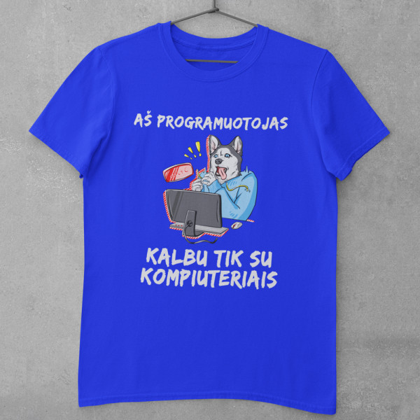 Marškinėliai "Aš esu programuotojas"