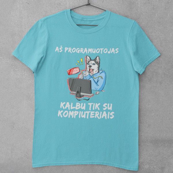 Marškinėliai "Aš esu programuotojas"