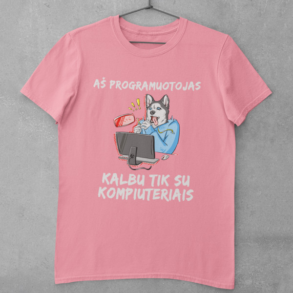 Marškinėliai "Aš esu programuotojas"