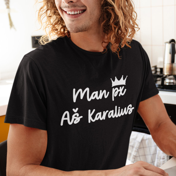 Marškinėliai "Aš karalius"