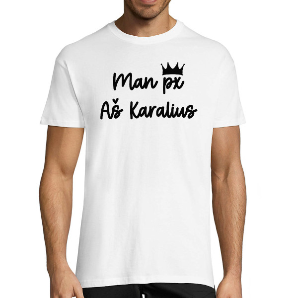 Marškinėliai "Aš karalius"