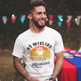 Marškinėliai "Aš mieliau grilinčiau"
