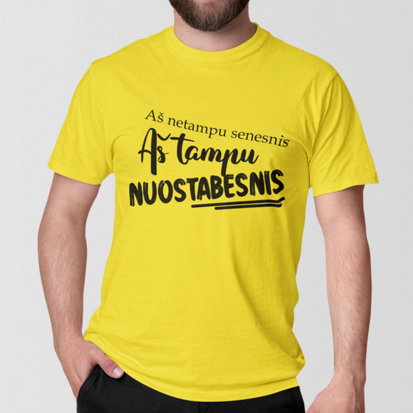 Marškinėliai "Aš netampu senesnis"