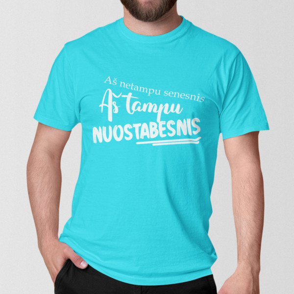 Marškinėliai "Aš netampu senesnis"
