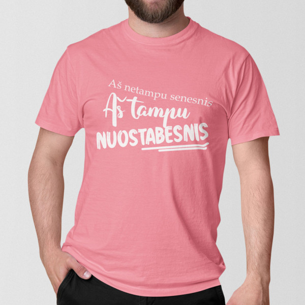 Marškinėliai "Aš netampu senesnis"