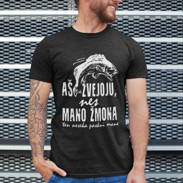 Marškinėliai "Aš žvejoju"
