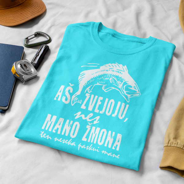 Marškinėliai "Aš žvejoju"