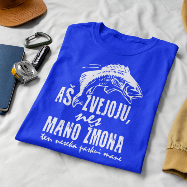 Marškinėliai "Aš žvejoju"