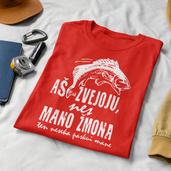 Marškinėliai "Aš žvejoju"