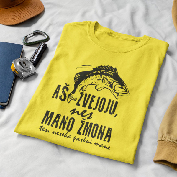 Marškinėliai "Aš žvejoju"