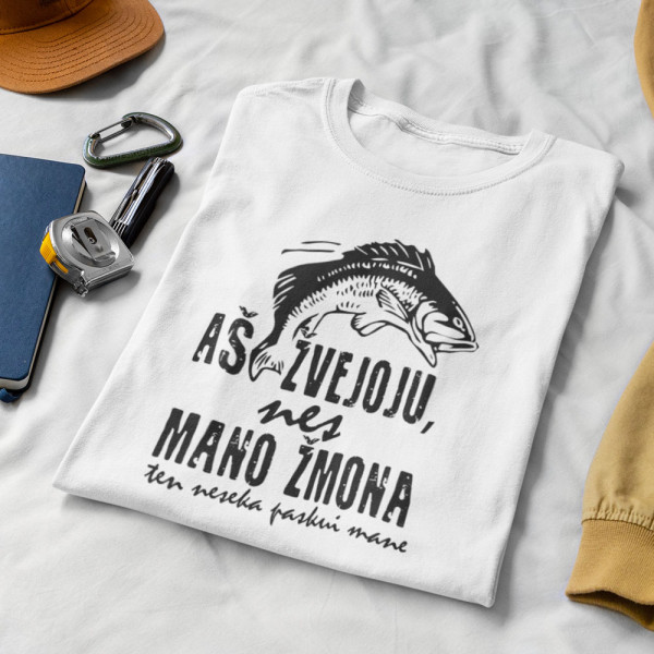 Marškinėliai "Aš žvejoju"