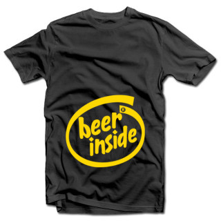 Marškinėliai "Beer inside"