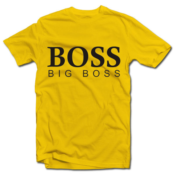 Marškinėliai "Big Boss" Marškinėliai "Big Boss"