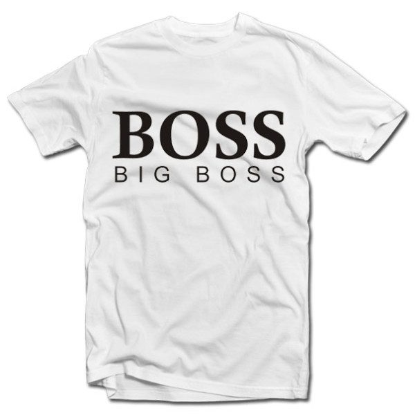 Marškinėliai "Big Boss" Marškinėliai "Big Boss"